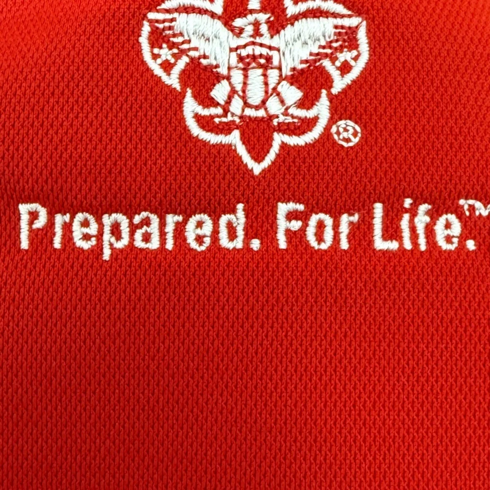 Nike Golf BSA Boy Scouts of America Red Polo Shirt XL
